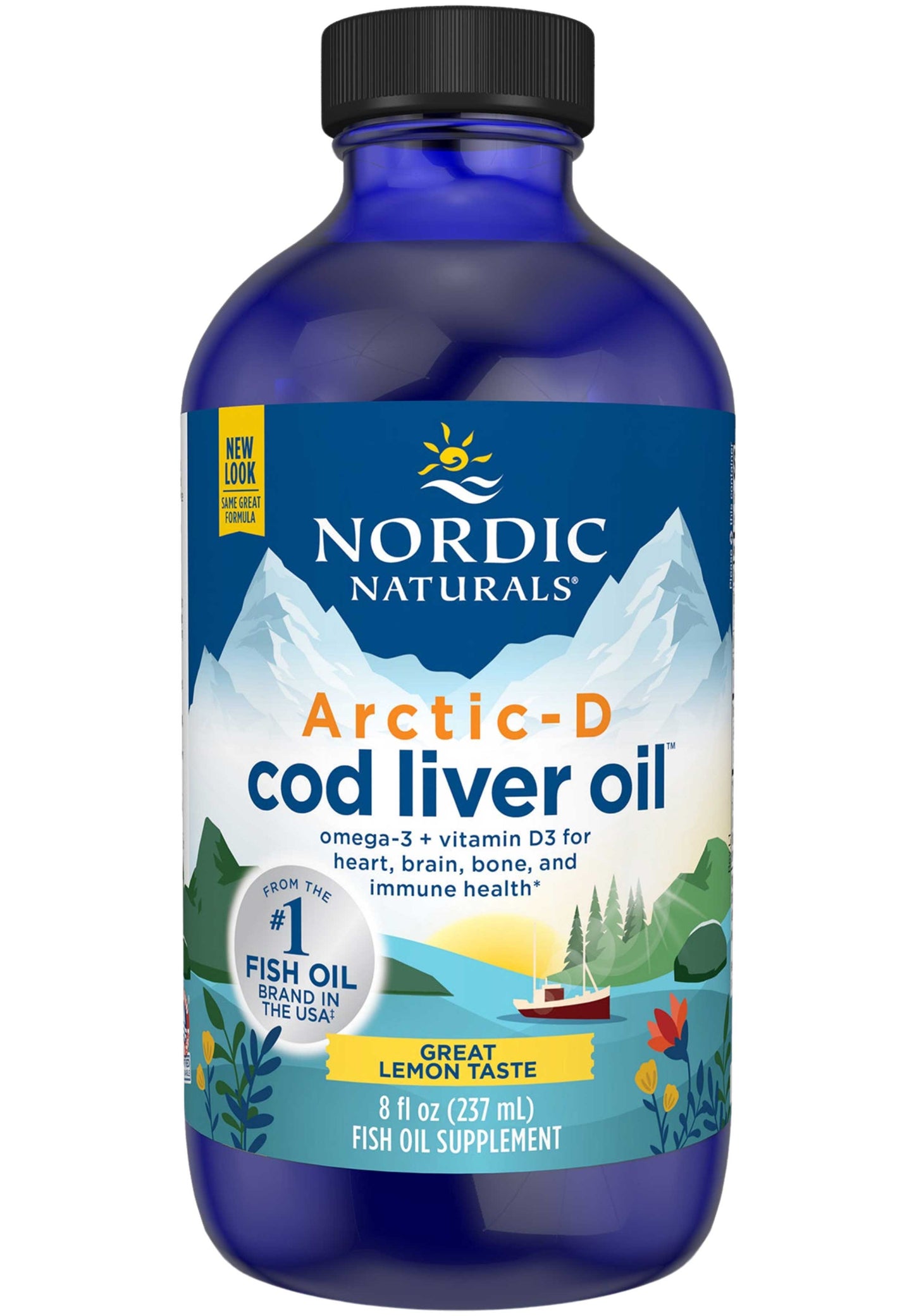 Nordic Naturals Arctic-D Cod Liver Oil Liquid