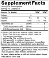 Nordic Naturals Zero Sugar Children's DHA Gummies