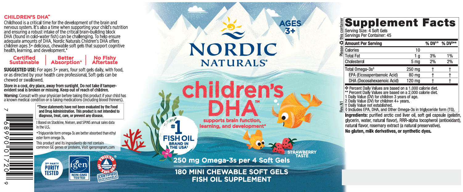 Nordic Naturals Children's DHA (Nordic Naturals DHA Junior)