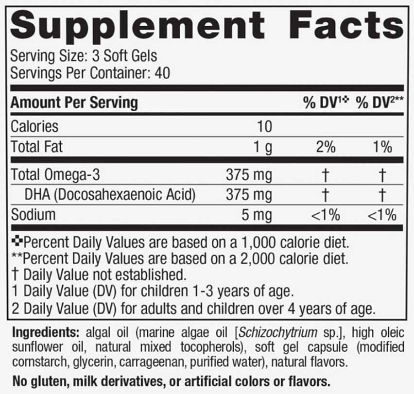 Nordic Naturals Children's DHA Vegetarian