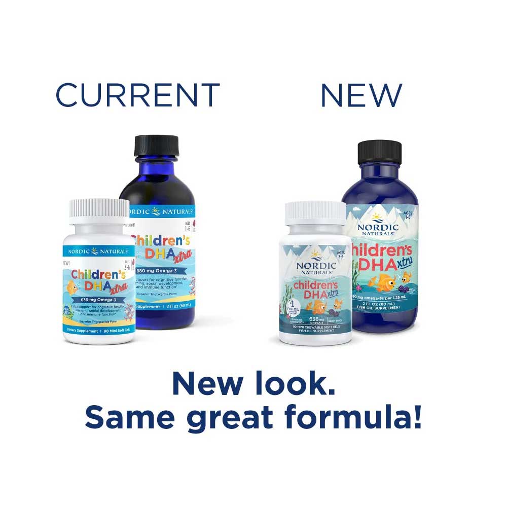 Nordic Naturals Children's DHA Xtra (Formerly DHA Jr. Xtra)