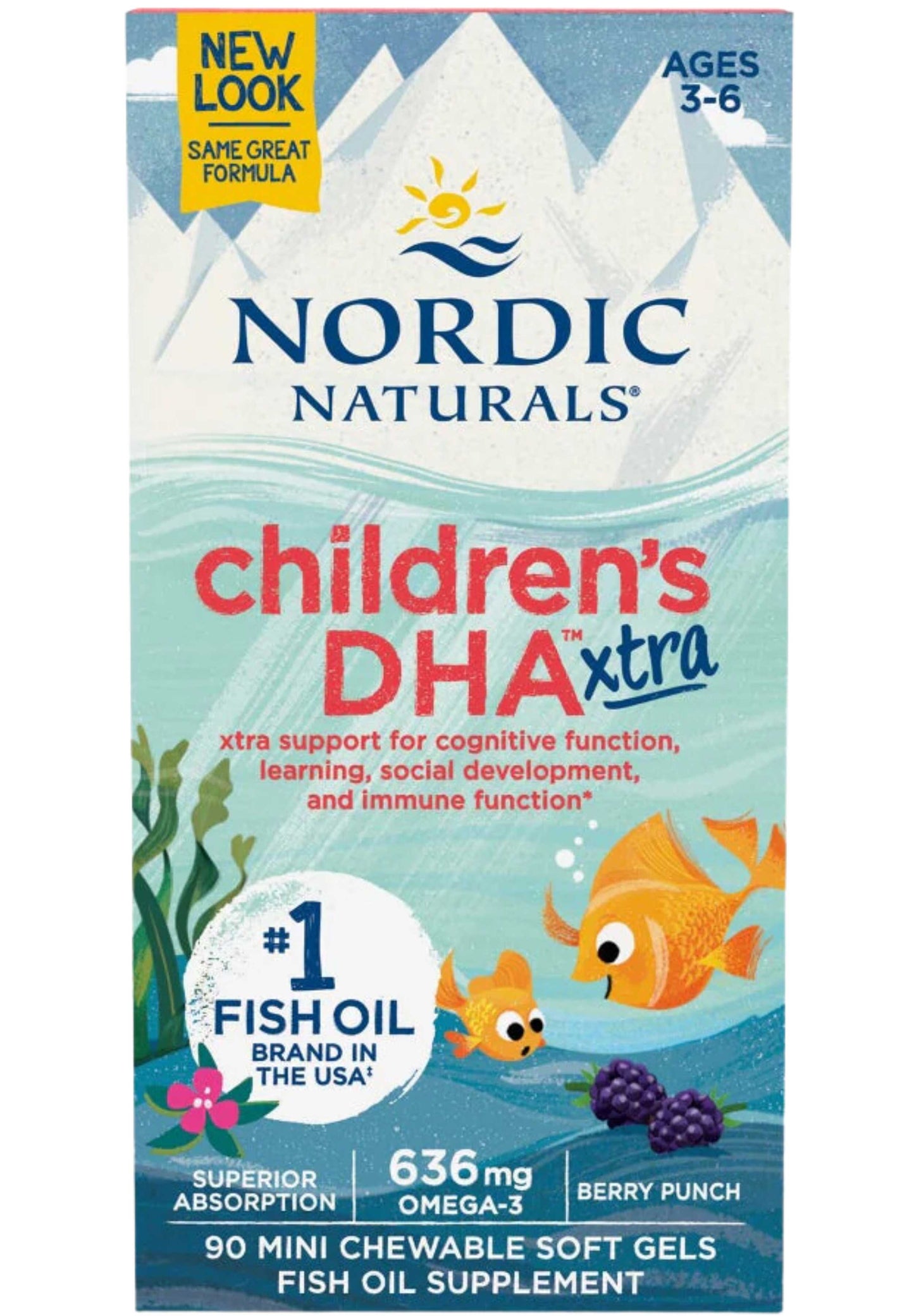 Nordic Naturals Children's DHA Xtra (Formerly DHA Jr. Xtra)