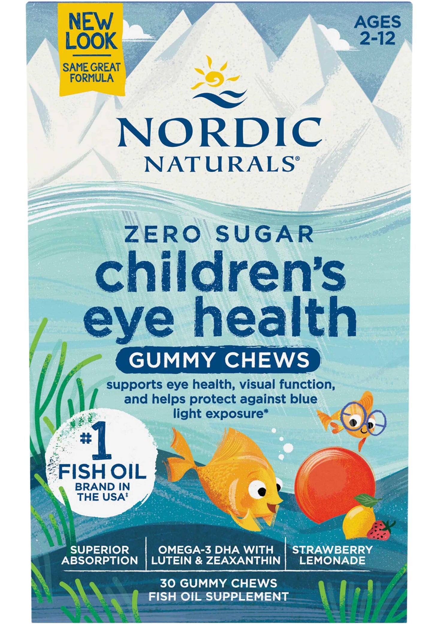 Nordic Naturals Zero Sugar Children’s Eye Health