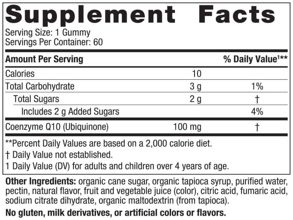 Nordic Naturals CoQ10 Gummies