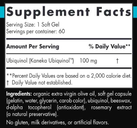 Nordic Naturals Nordic CoQ10 Ubiquinol Sport