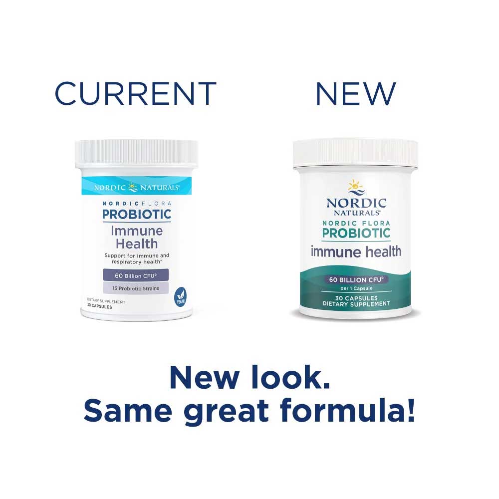 Nordic Naturals Nordic Flora Probiotic Immune Health