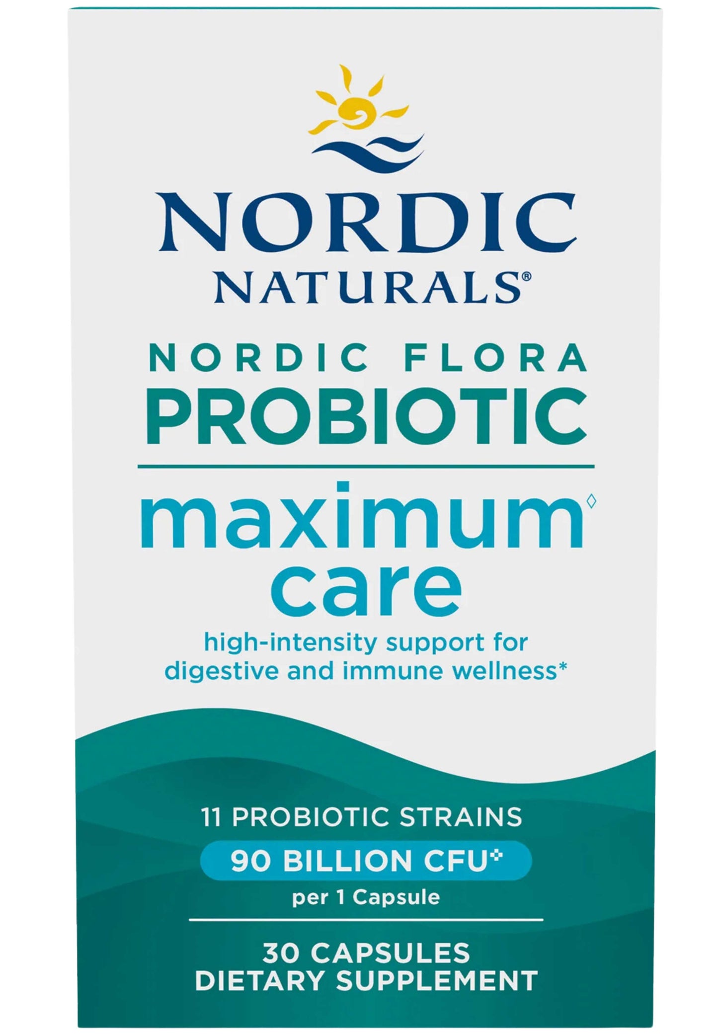 Nordic Naturals Nordic Flora Probiotic Maximum Care