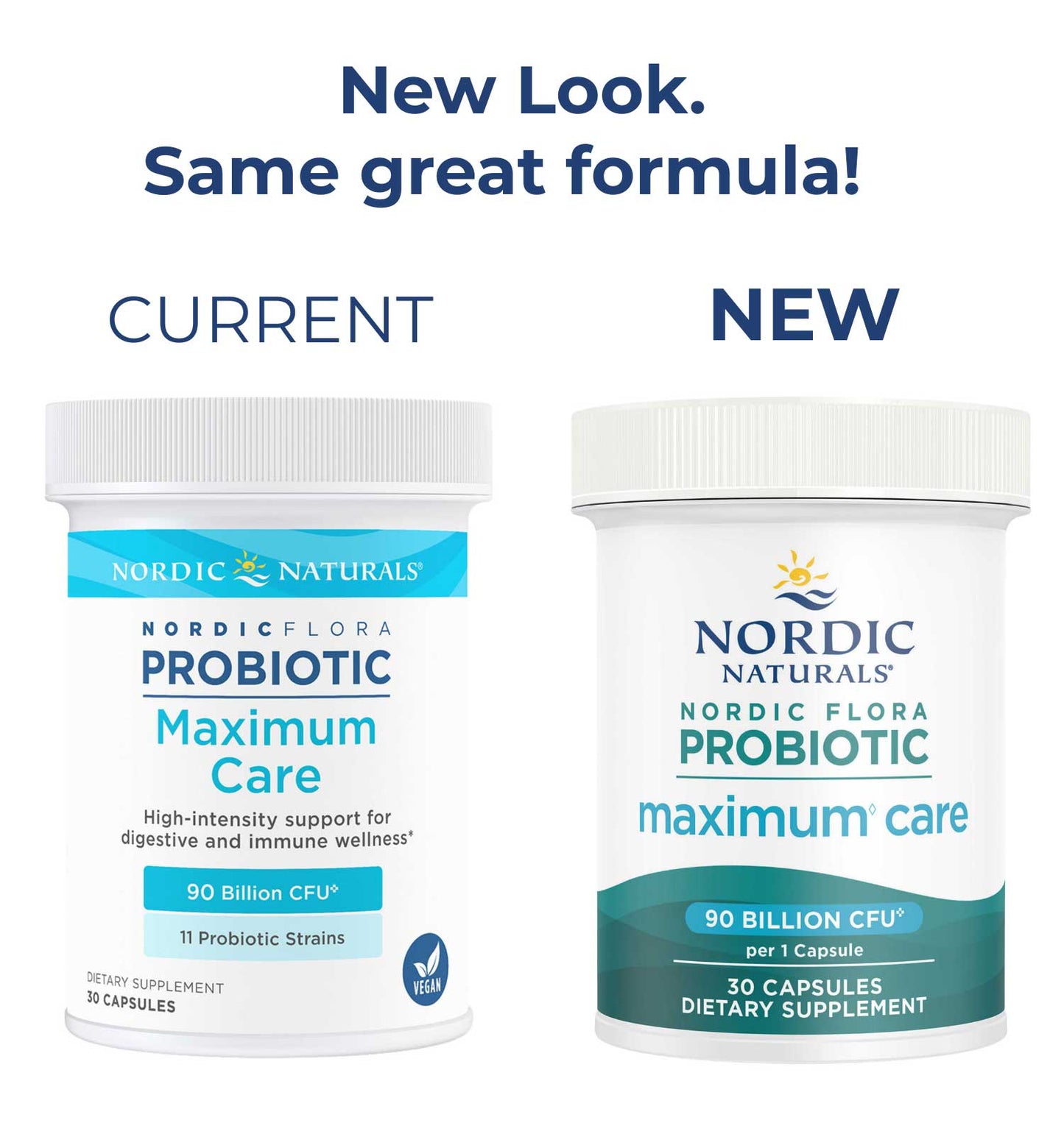 Nordic Naturals Nordic Flora Probiotic Maximum Care