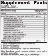 Nordic Naturals Nordic Flora Probiotic Maximum Care