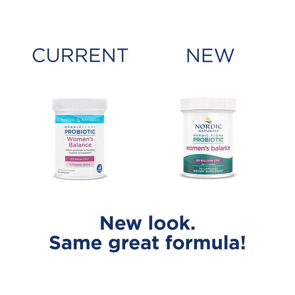 Nordic Naturals Nordic Flora Probiotic Women’s Balance