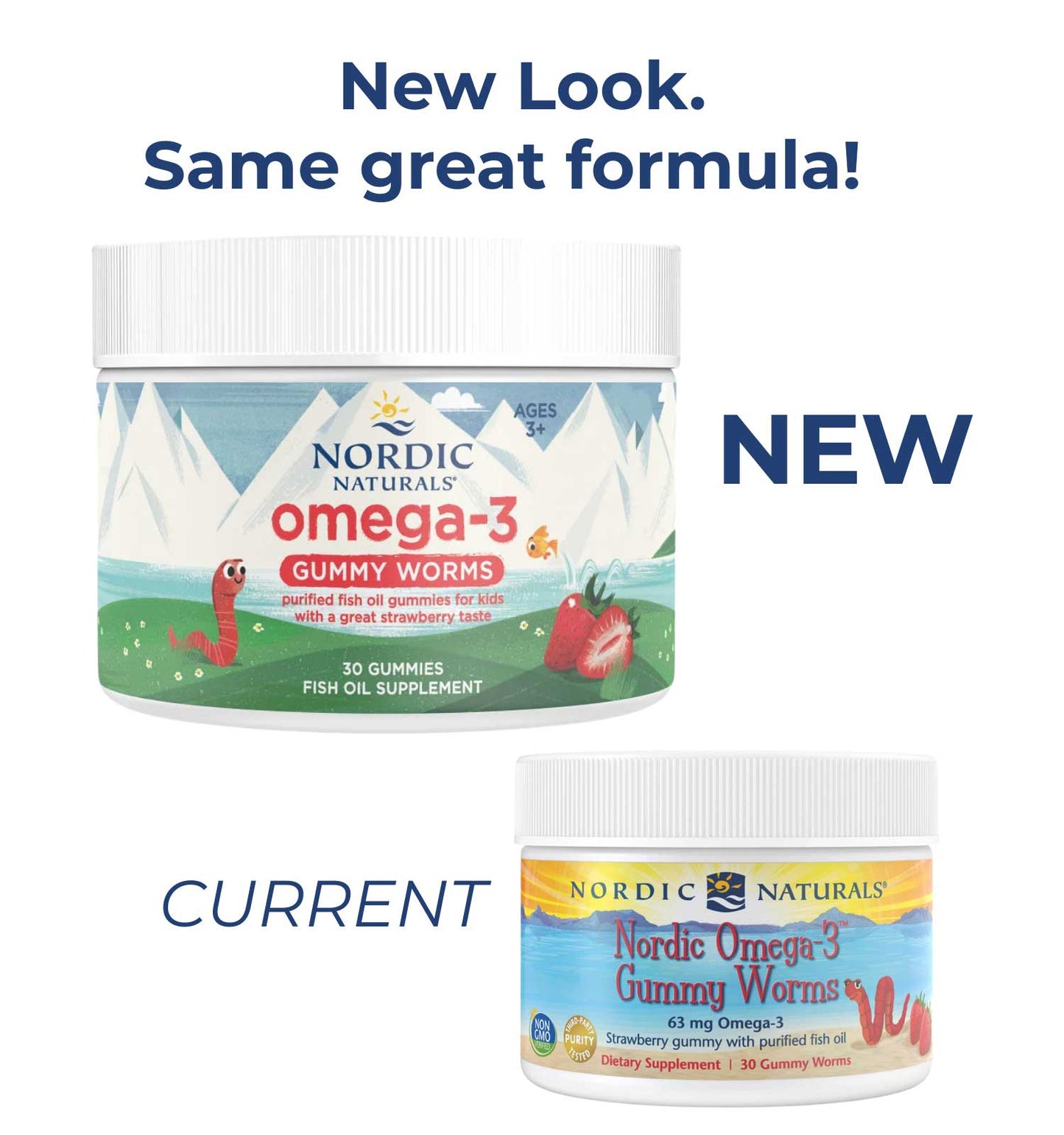 Nordic Naturals Nordic Omega-3 Gummy Worms