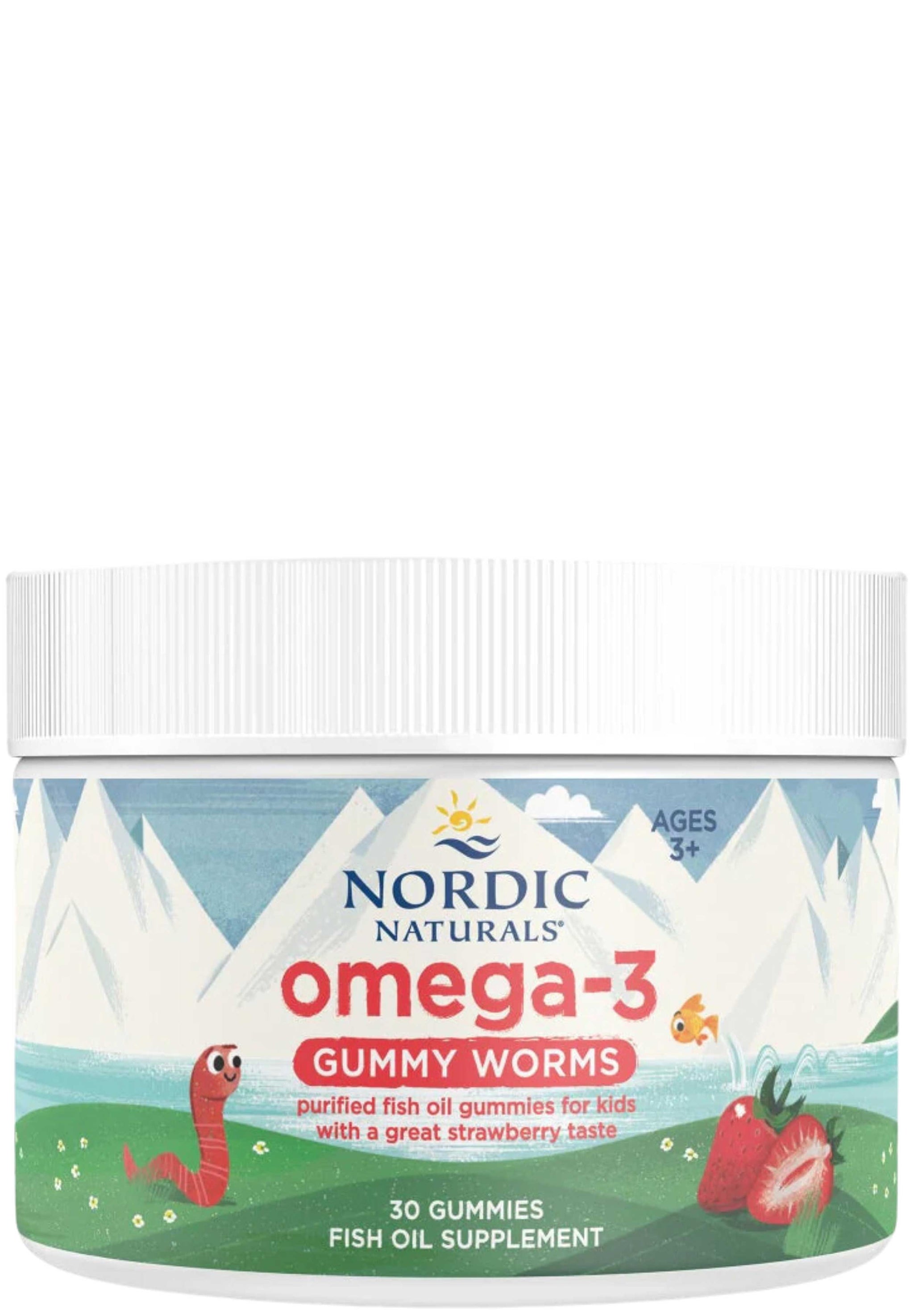 Nordic Naturals Nordic Omega-3 Gummy Worms
