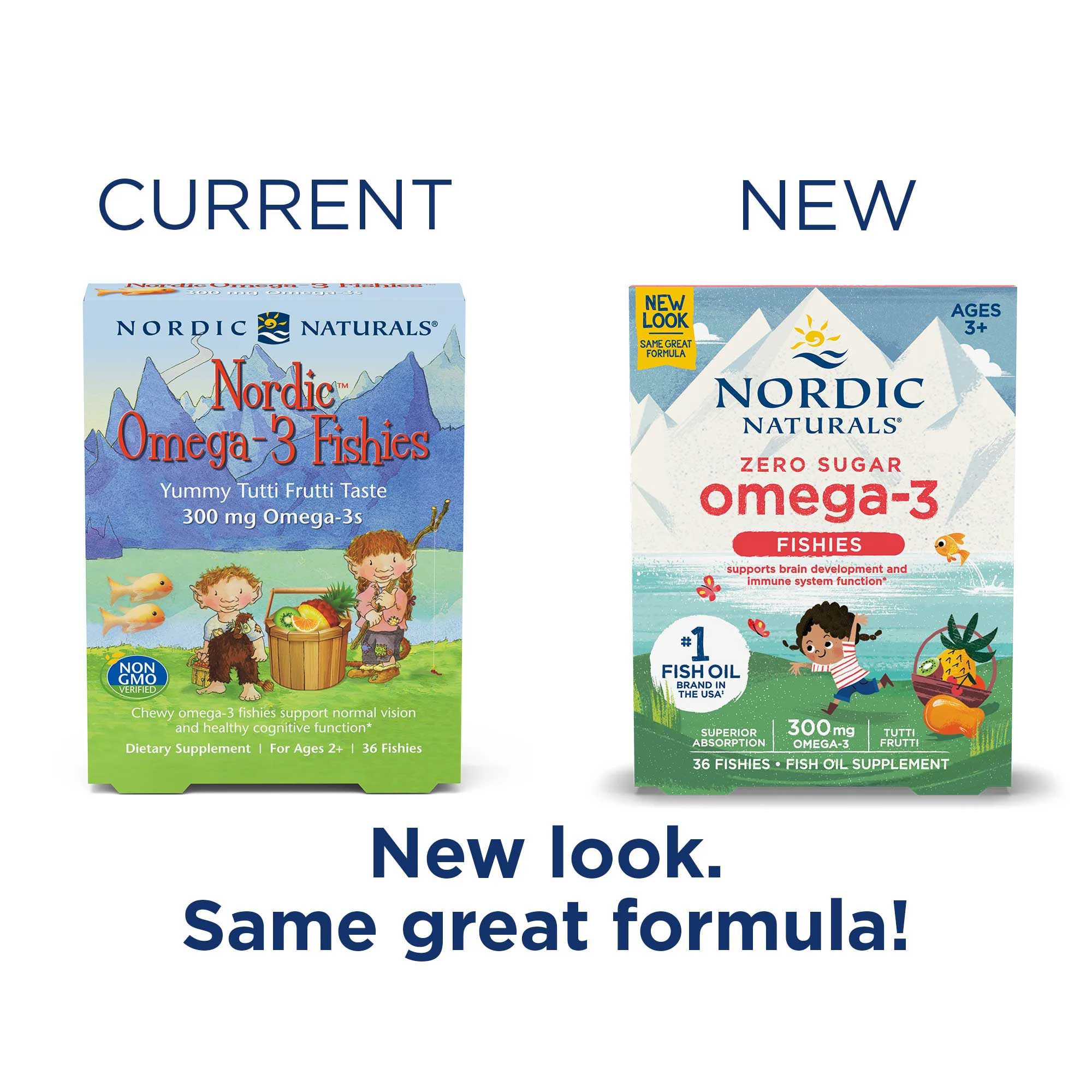 Nordic Naturals Zero Sugar Omega-3 Fishies
