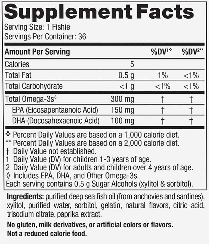 Nordic Naturals Zero Sugar Omega-3 Fishies