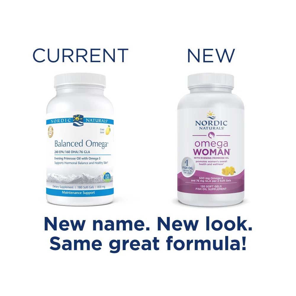 Nordic Naturals Omega Woman (Nordic Naturals Balanced Omega)