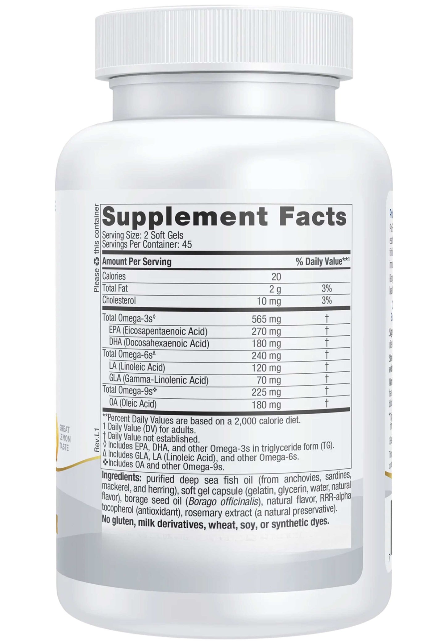 Nordic Naturals ProEFA 3-6-9