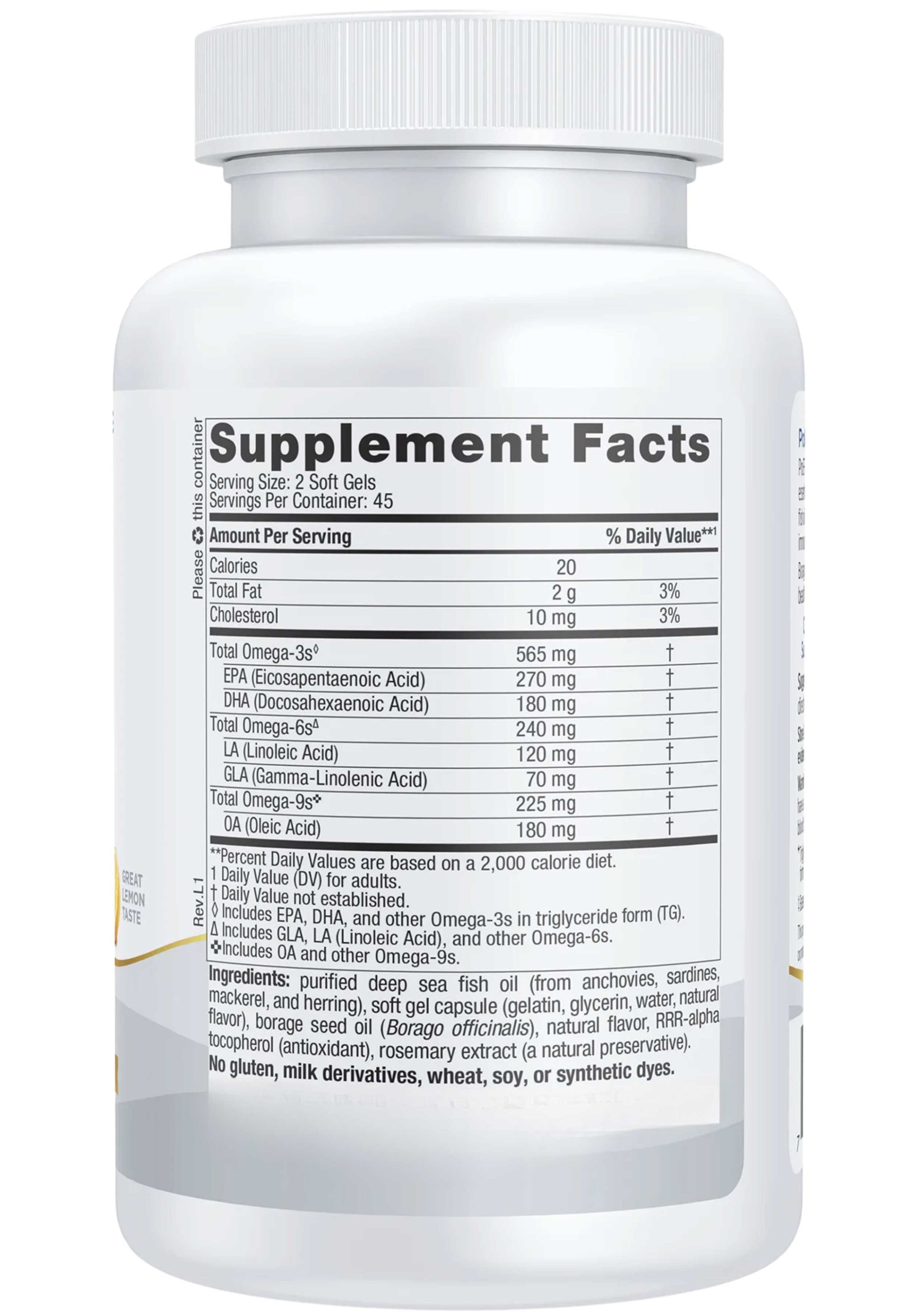 Nordic Naturals ProEFA 3-6-9