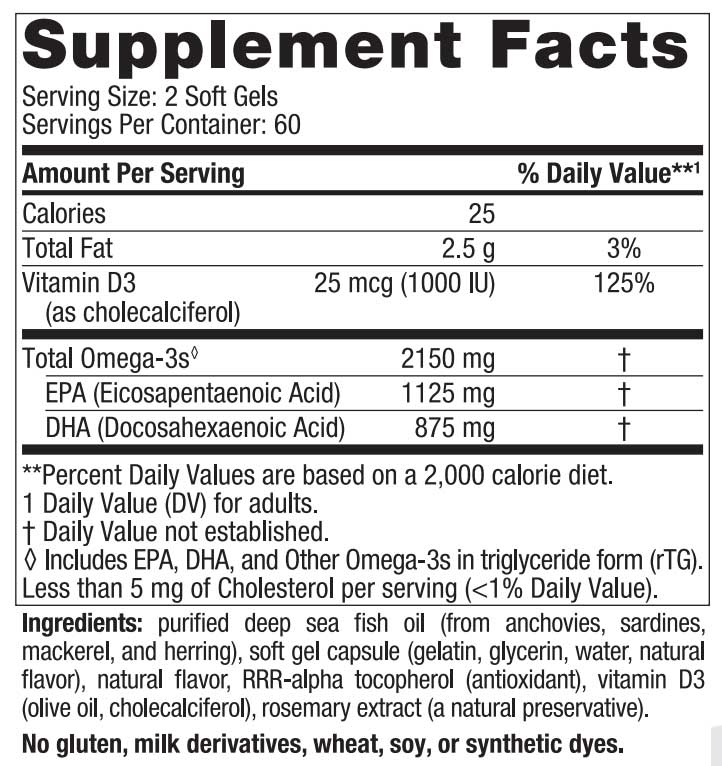 Nordic Naturals ProOmega 2000-D