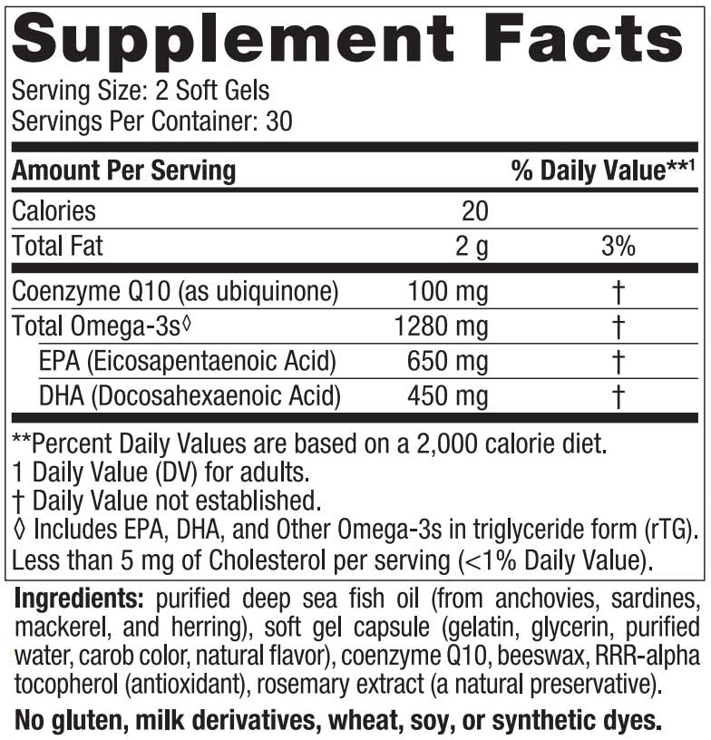 Nordic Naturals ProOmega CoQ10