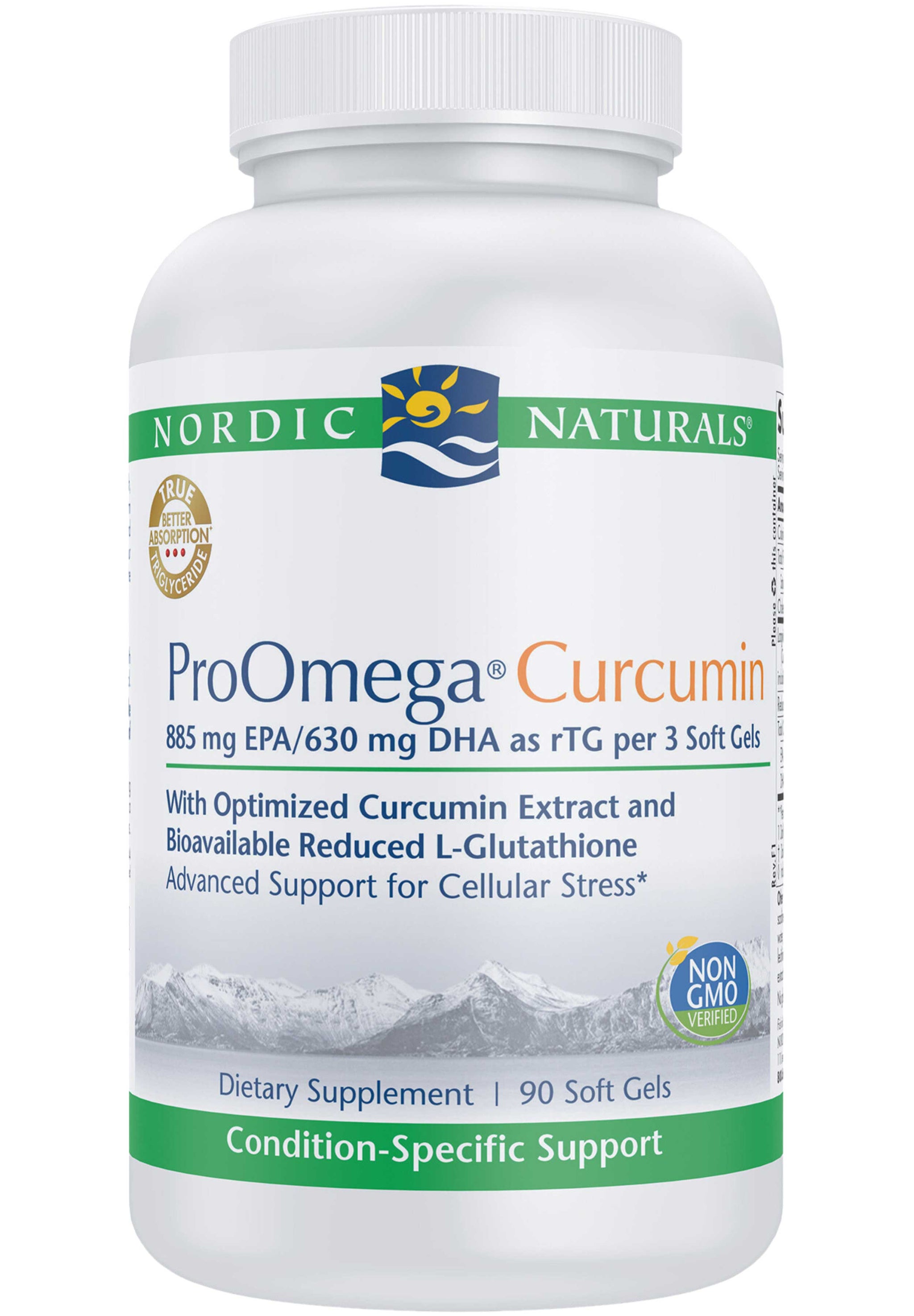 Nordic Naturals ProOmega Curcumin (Formerly ProOmega CRP)