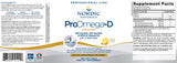 Nordic Naturals ProOmega-D Lemon 1000 mg