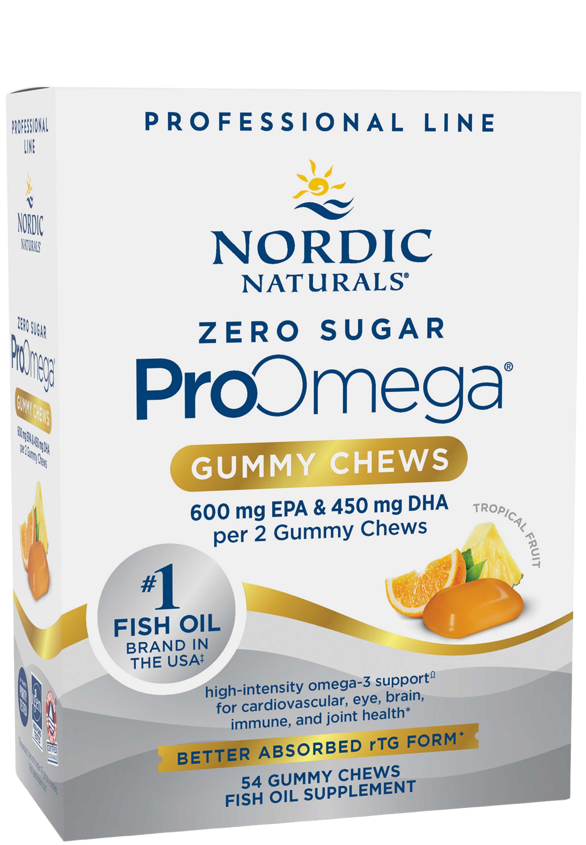 Nordic Naturals Zero Sugar ProOmega Gummy Chews