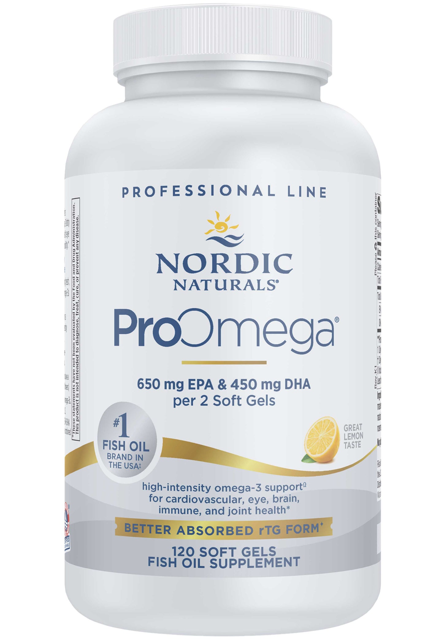 Nordic Naturals ProOmega Lemon