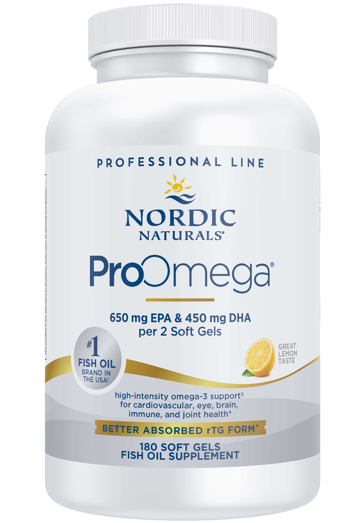 Nordic Naturals ProOmega Lemon