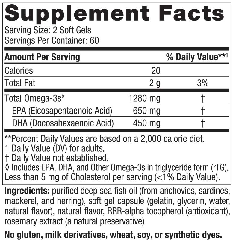 Nordic Naturals ProOmega Lemon