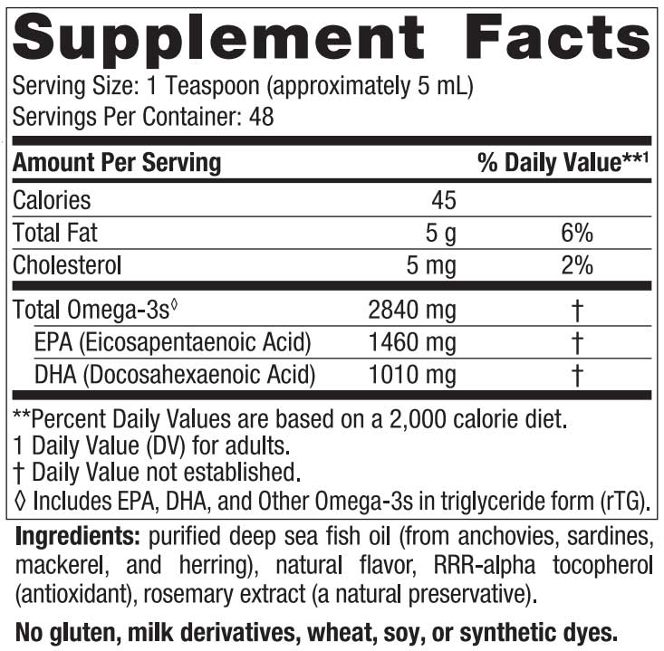 Nordic Naturals ProOmega Liquid