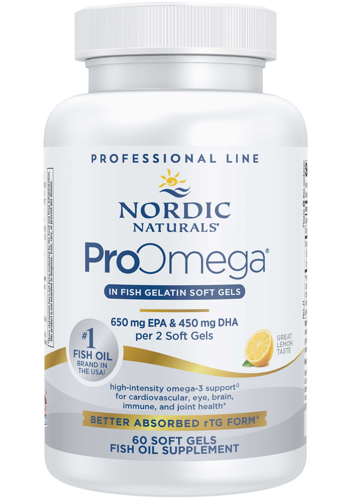 Nordic Naturals ProOmega in Fish Gelatin