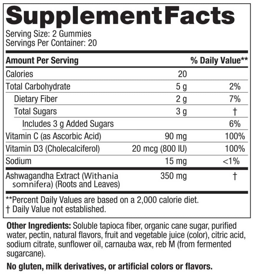 Nordic Naturals Stress Relief Gummies