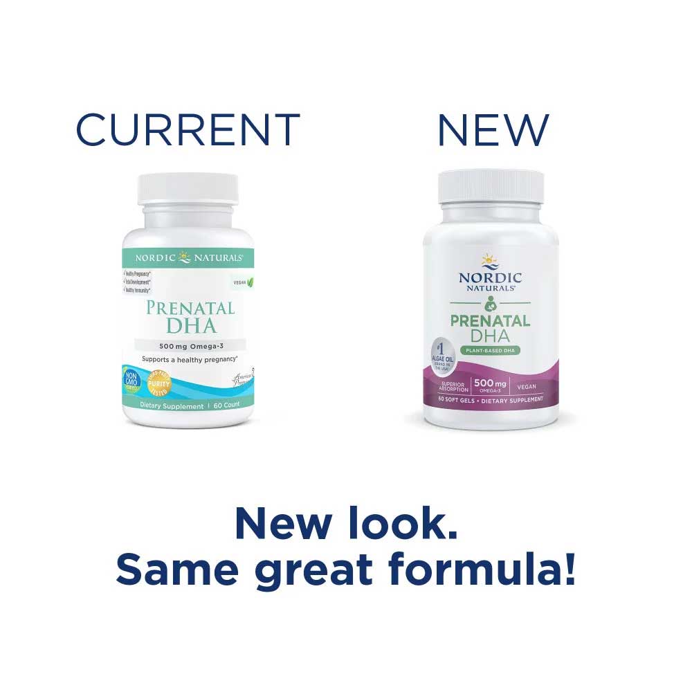 Nordic Naturals Prenatal DHA Plant-Based