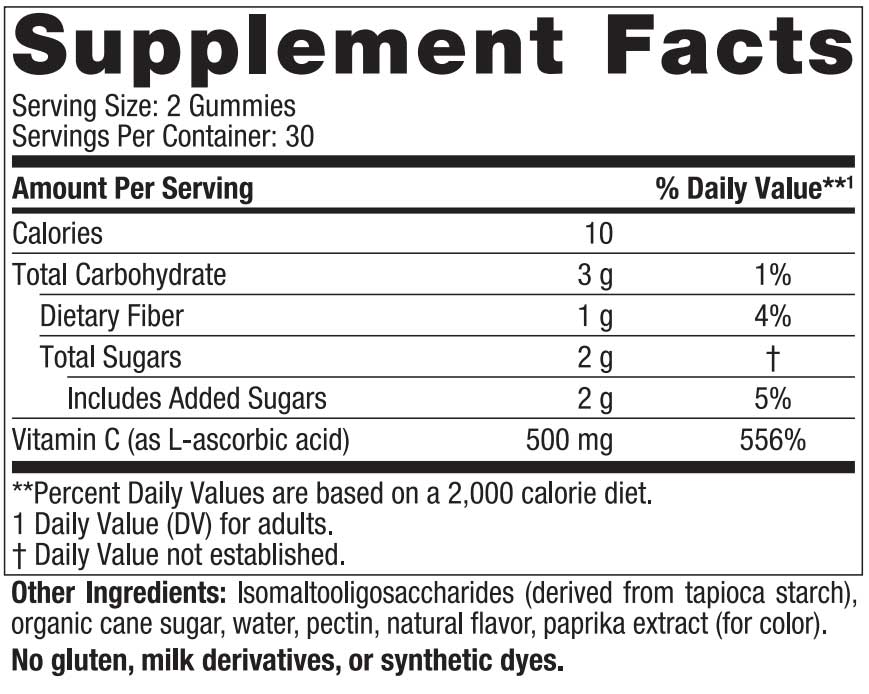 Nordic Naturals Vitamin C Extra Strength Gummies