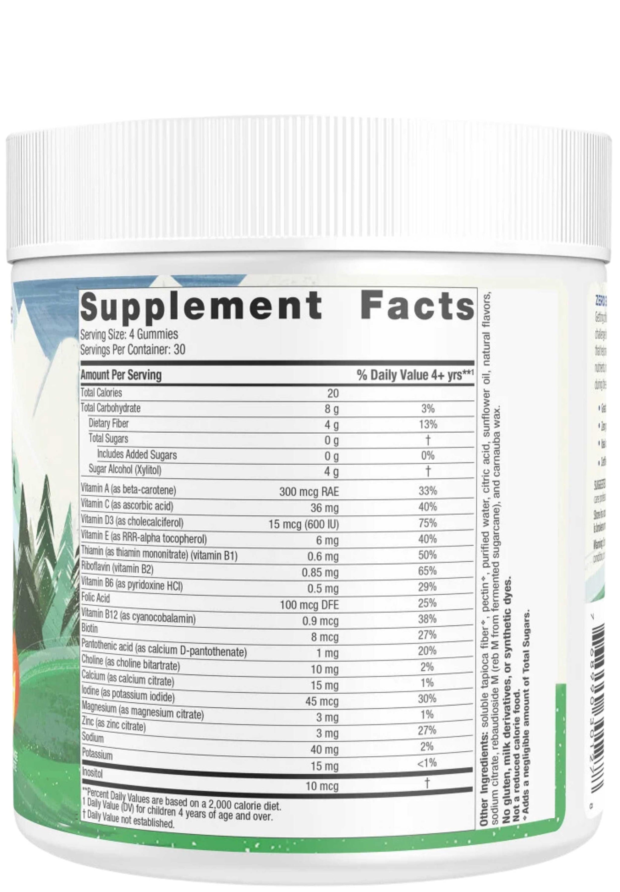 Nordic Naturals Zero Sugar Kids Multi Gummies