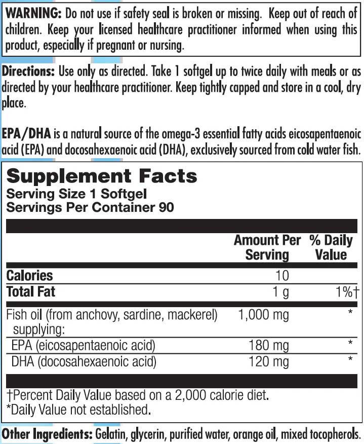 Nutra BioGenesis EPA/DHA