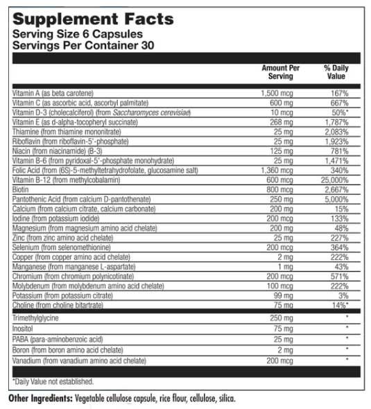 Nutra BioGenesis UltraGenesis Without Iron