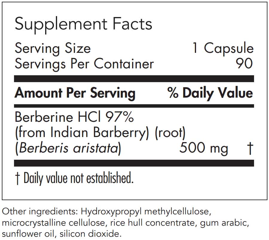 Nutricology Berberine 500