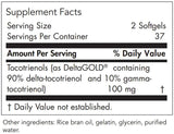 Nutricology Delta-Fraction Tocotrienols