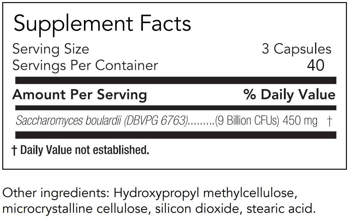 Nutricology Restore-Biotic® Saccharomyces Boulardii