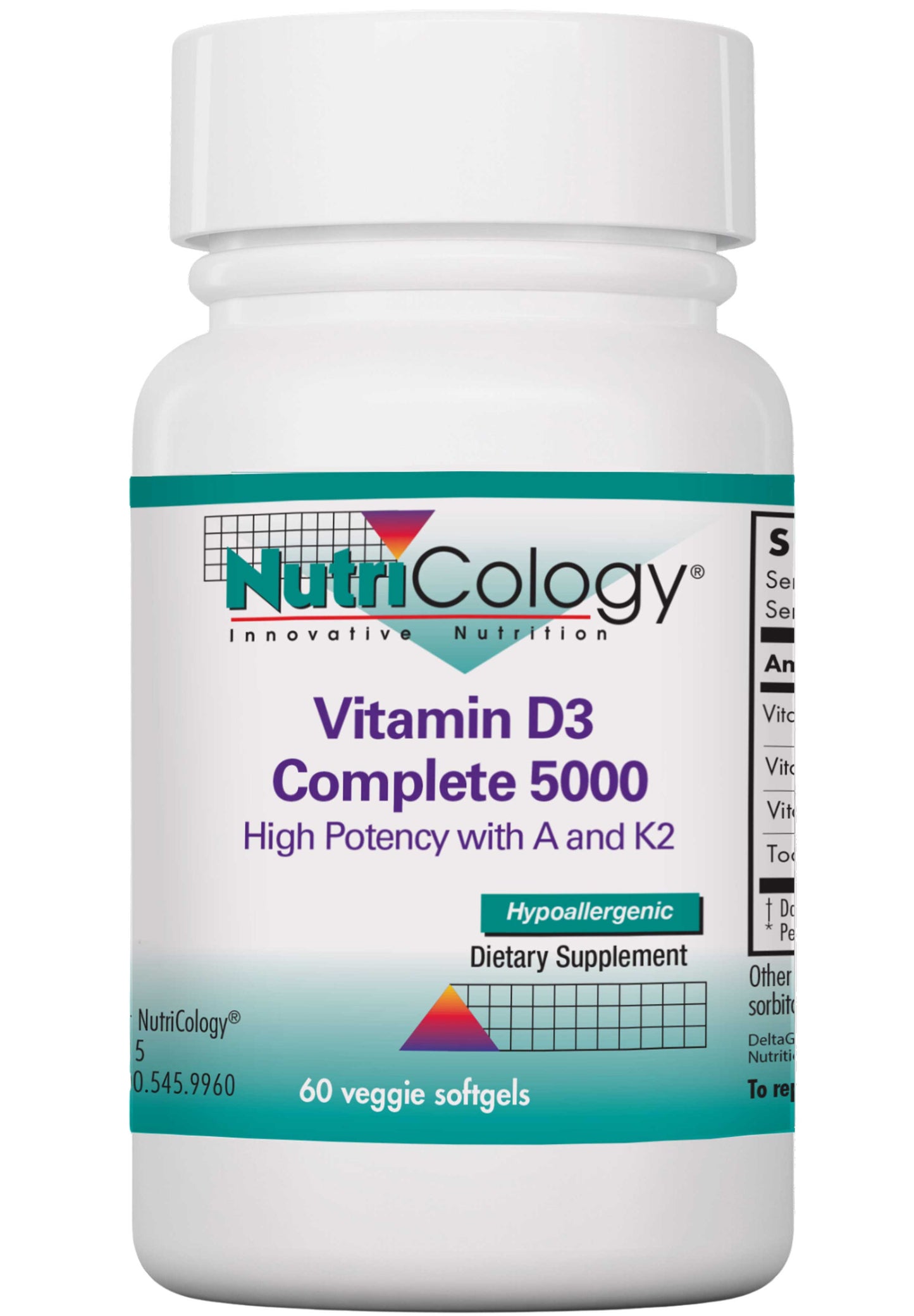 Nutricology Vitamin D3 Complete 5000