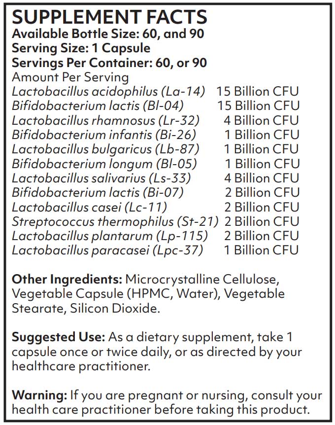 Nutritional Frontiers Super Biotics (Formerly Super Biotics II)