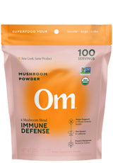 Om Mushroom Superfood Immune Defense Powder