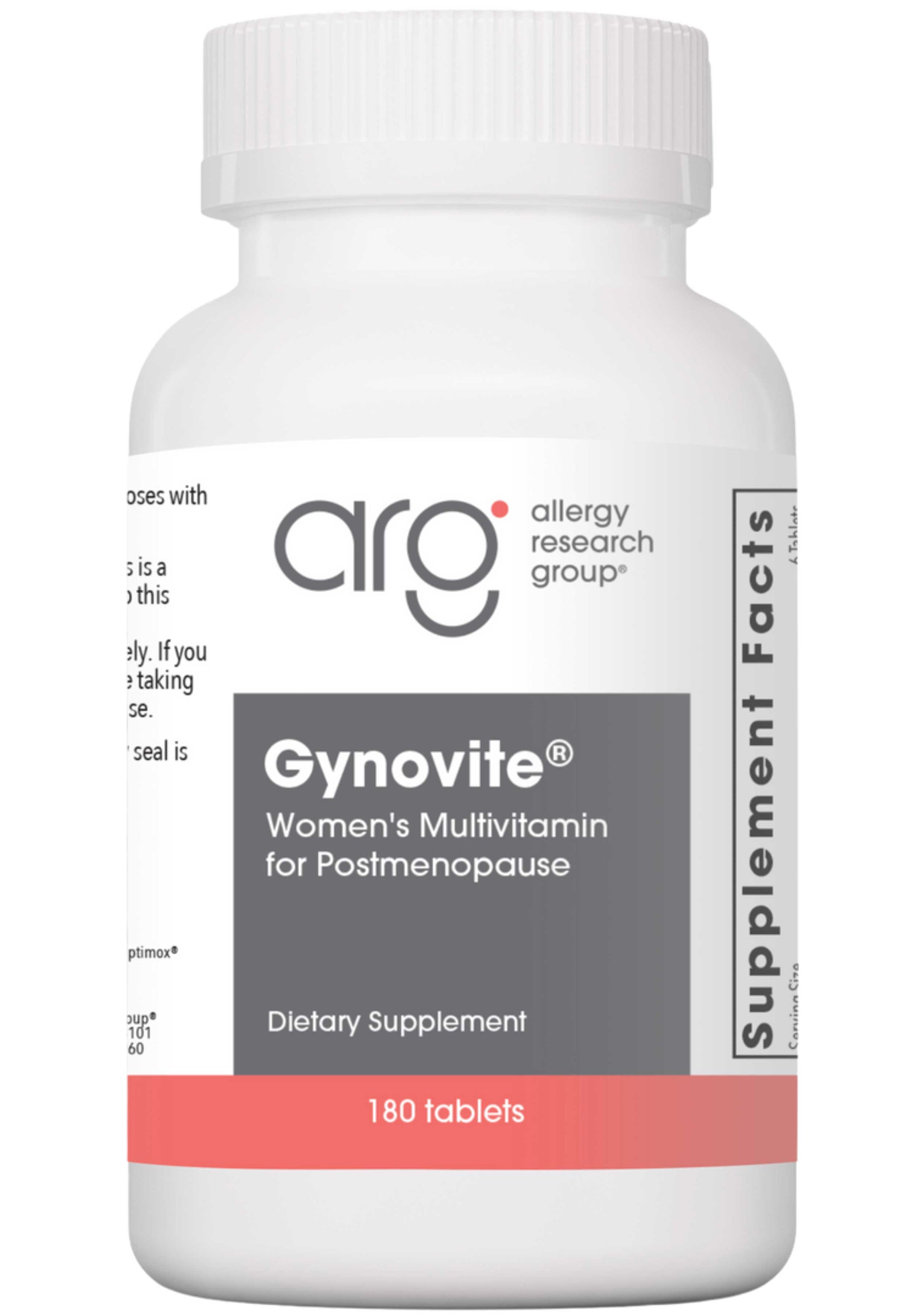 Allergy Research Group Optimox Gynovite Women's Multivitamin for Postmenopause