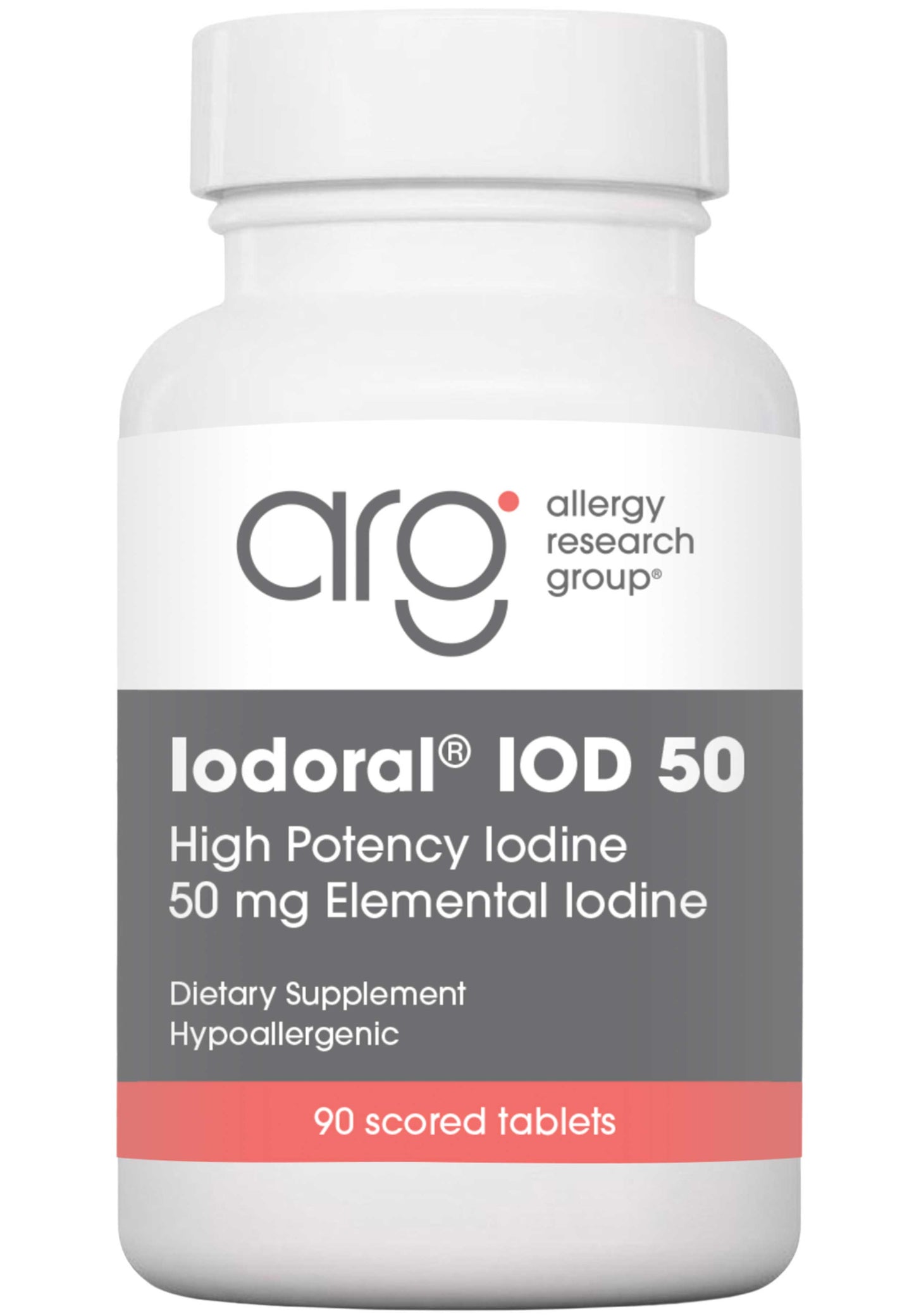 Allergy Research Group Optimox Iodoral IOD 50