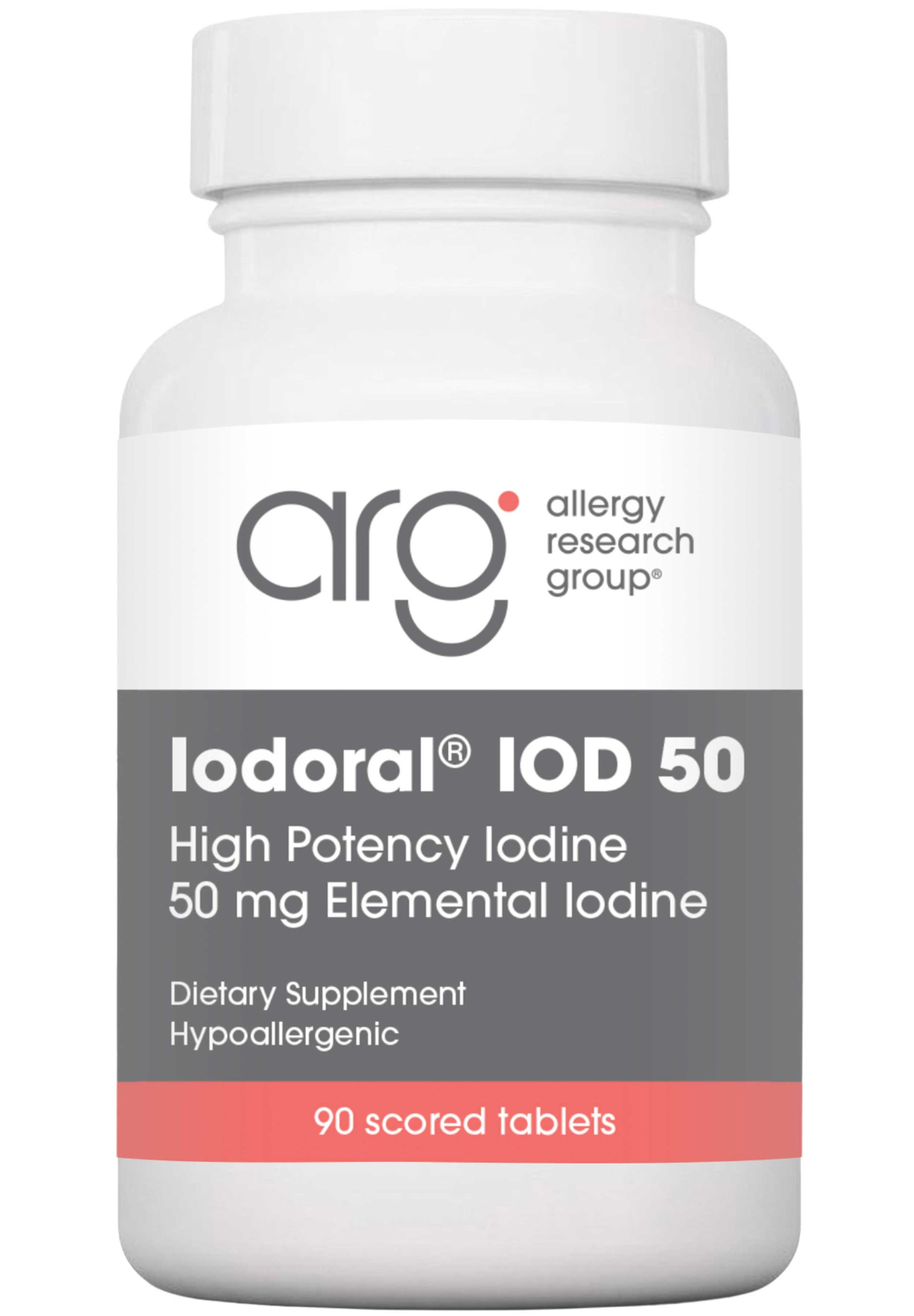 Allergy Research Group Optimox Iodoral IOD 50