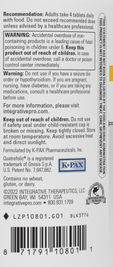 Integrative Therapeutics K-PAX MitoNutrients