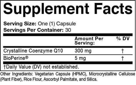 Prescribed Choice Extra Strength CoQ10 300 mg