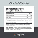 Professional Formulas Vitamin C Chewable