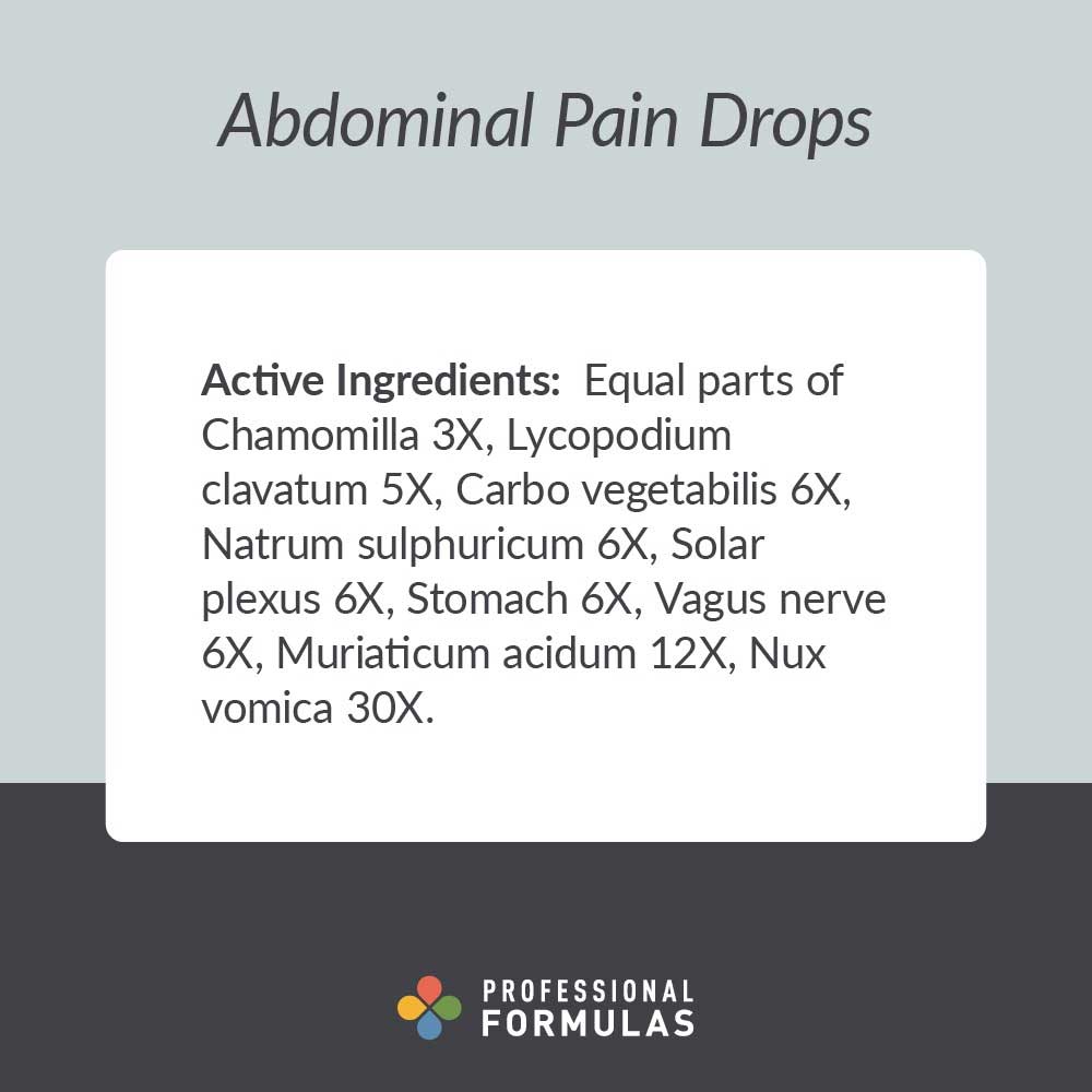 Professional Formulas Abdominal Pain Drops